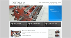 Desktop Screenshot of divima.it